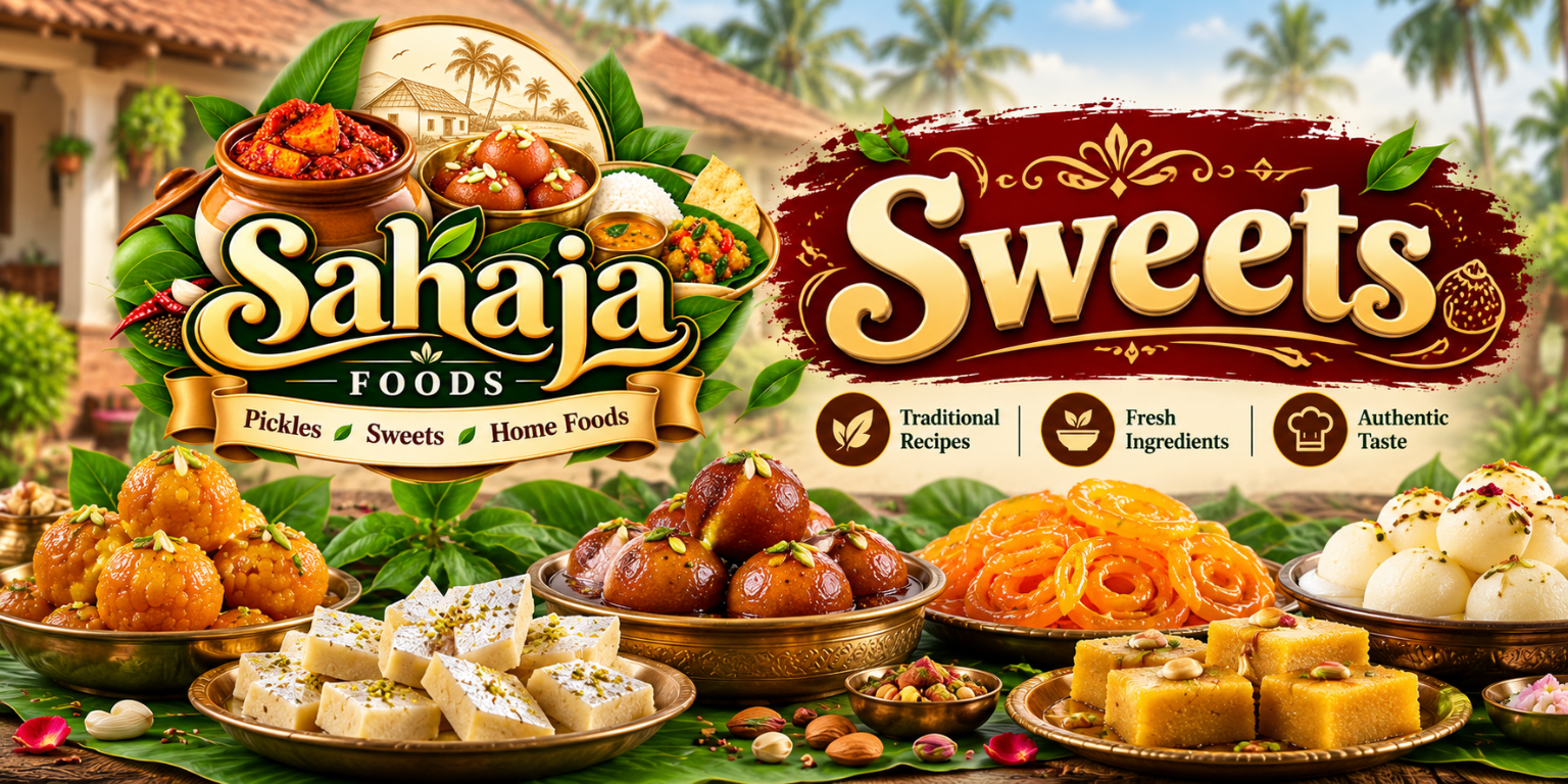 Sahaja Foods traditional sweets