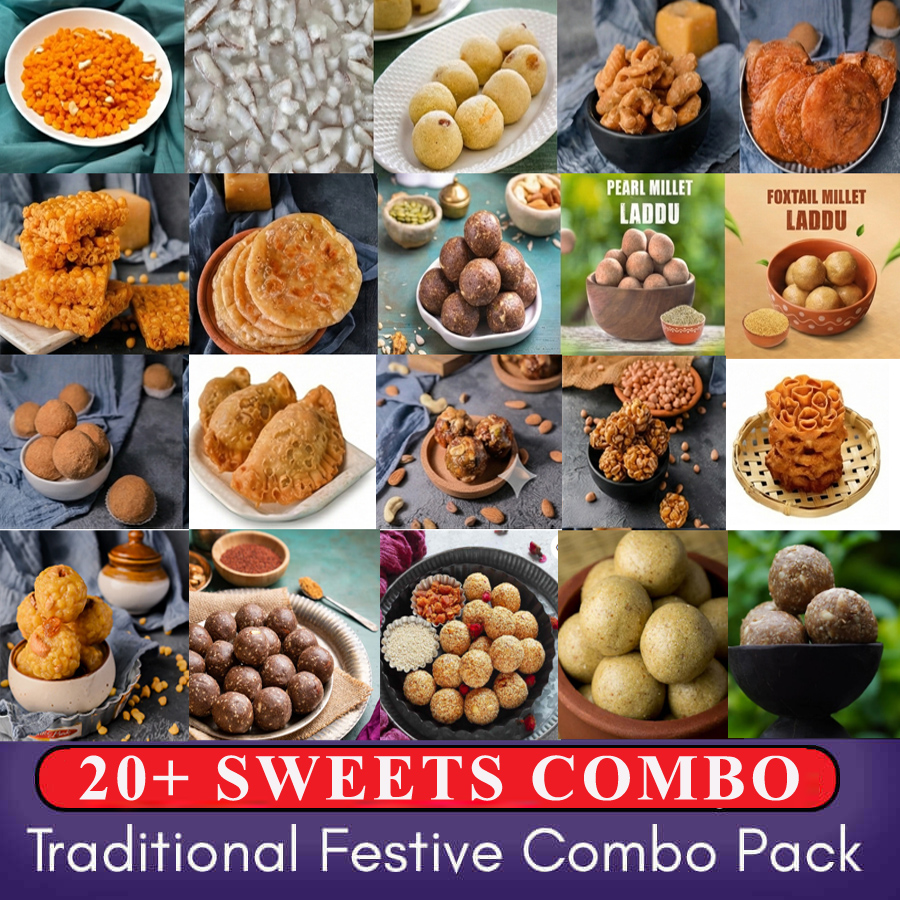 Traditional Festive 20+ Sweets Pack